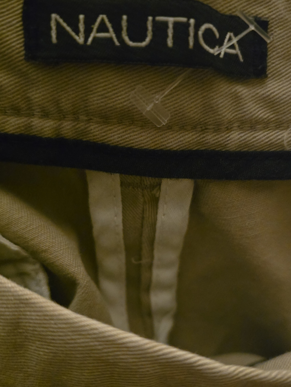 Nautica Shorts Men’s Size 42 Lightweight Frobt Front Khaki